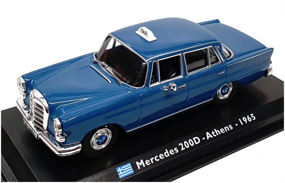 Leo Models 1/43 Scale LEO6 - Mercedes Benz Taxi Cab Athens 1965