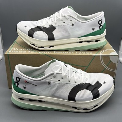 On Cloudboom Echo 3 Women s 9.5 Running Shoes Training Sneakers White Green NWB
