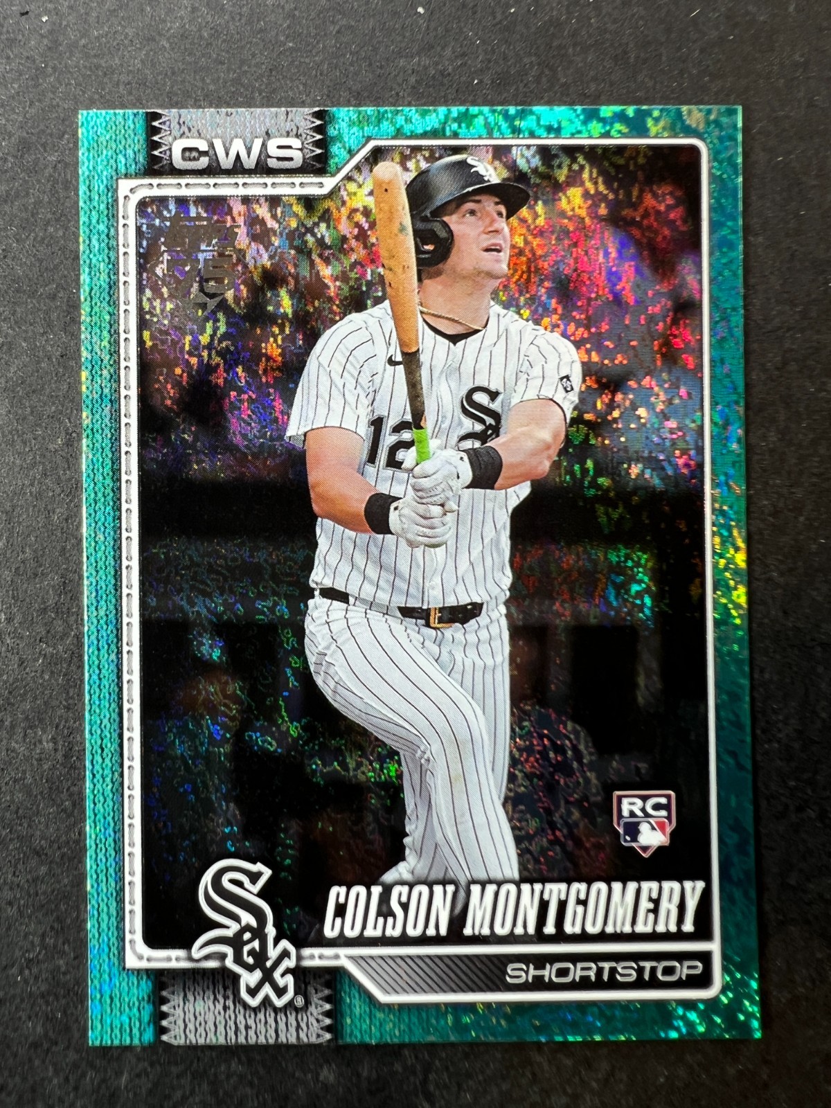 2026 Topps Aqua Holo Foil Colson Montgomery #157