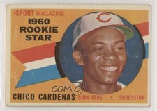 1960 Topps Sport Magazine 1960 Rookie Star Leo Cardenas Chico Cardenas #119 1m8