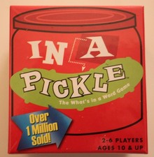 Gamewright In A Pickle Card Game Family Party Game 2-6 Players Ages 10 Red