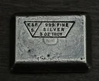 Rare 3 Oz Kenneth & Freda Shonback Vintage Silver Bar San Francisco 1960’s