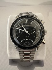 OMEGA Speedmaster Auto Chronograph Black Dial Tachymeter 39mm Steel Papers