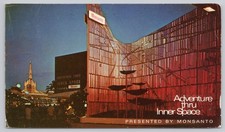 Vintage Disneyland Monsanto Adventure Thru Inner Space Postcard 1971