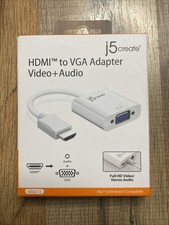 New j5create HDMI To VGA Adapter Video+Audio ...