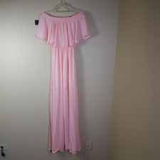 Show Me Your Mumu Hacienda Maxi Dress in Frosty Pink Crisp Women's Size XS