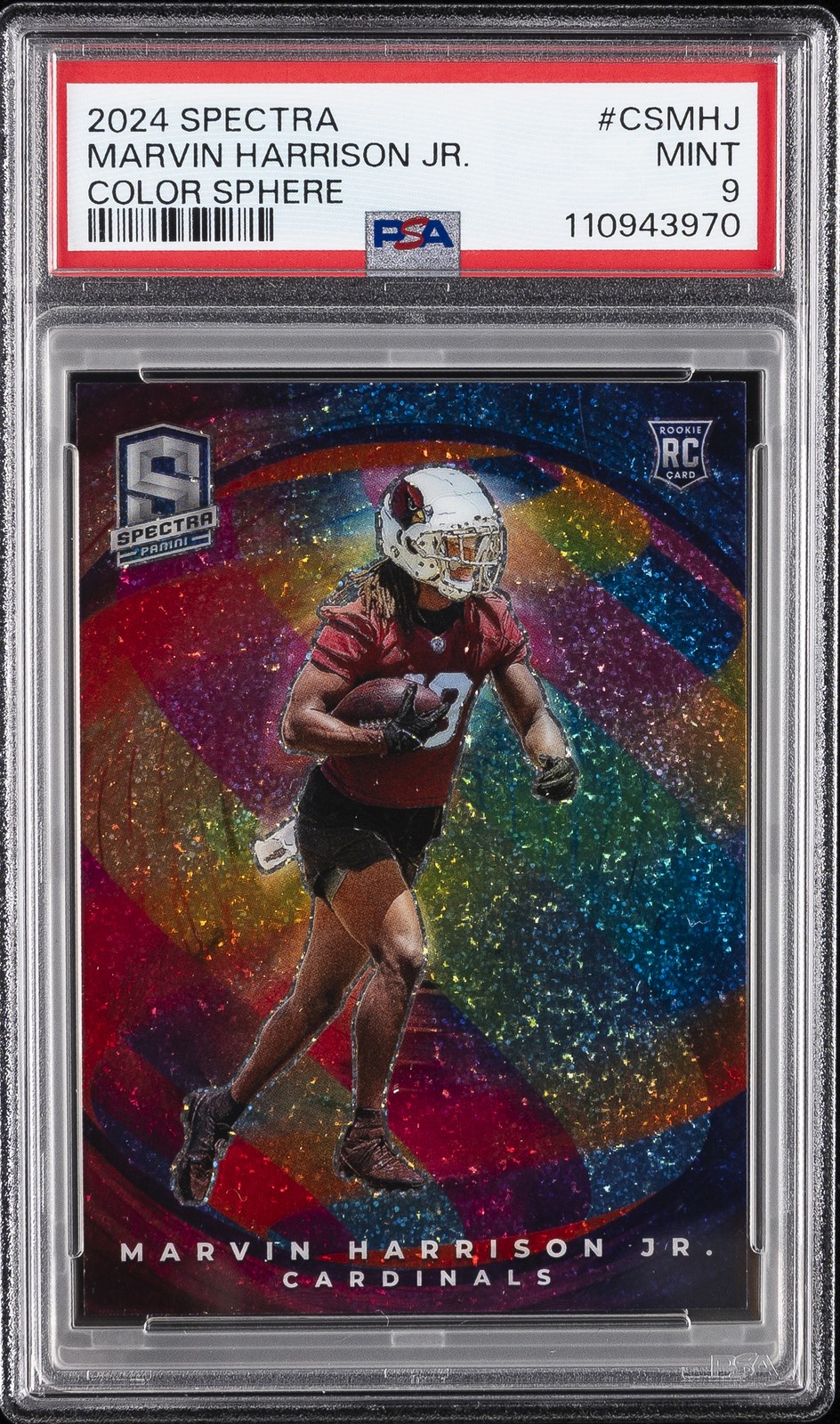 Marvin Harrison Jr. Panini Spectra Color Sphere #CSMHJ Base