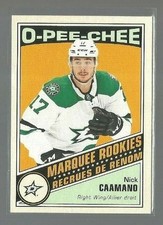 2019-20 O-Pee-Chee Retro #639 Nick Caamano RC (ref 88539)