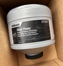Ecolab Silver Power Presoak for Machine Warewashing 8lb 12922 for