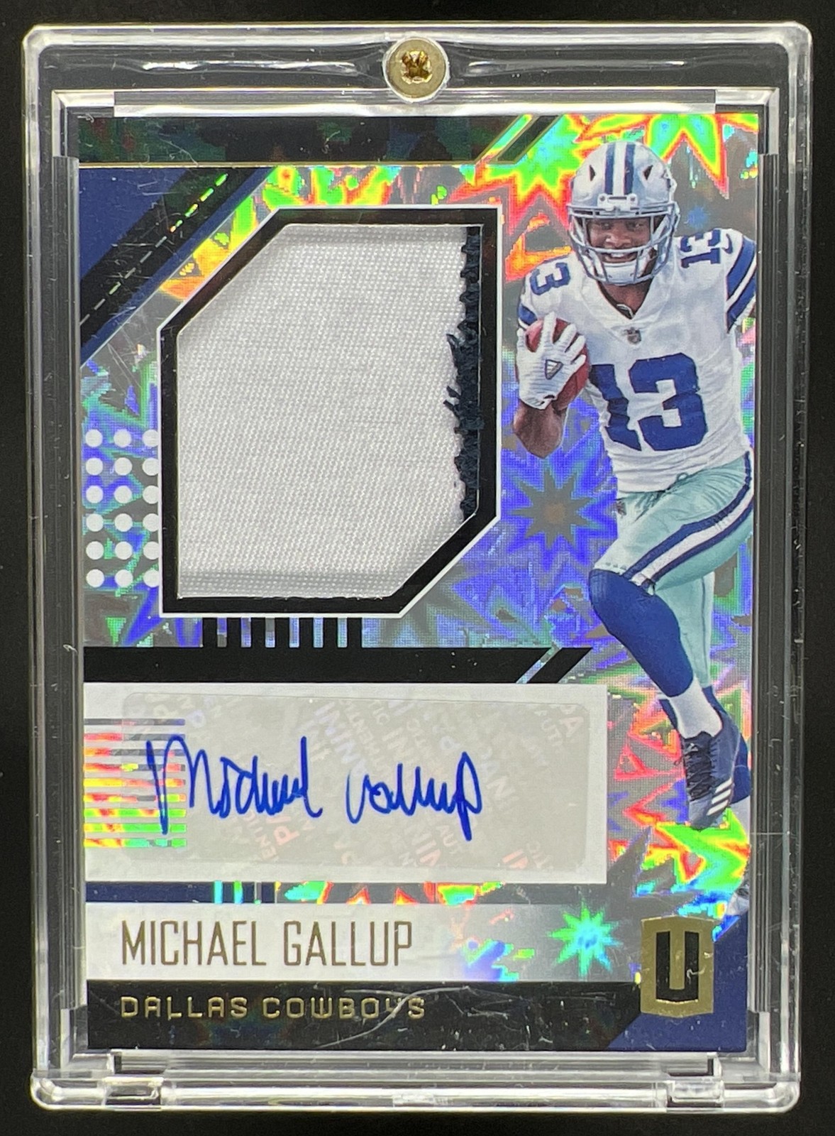 Michael Gallup Panini Unparalleled Rookie Jersey Autographs #MA Impact