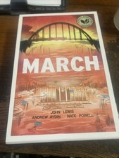 March (Trilogy)- John Lewis/ Aydin/Nate Powell (3 Book Box, 2016) Graphic Novels