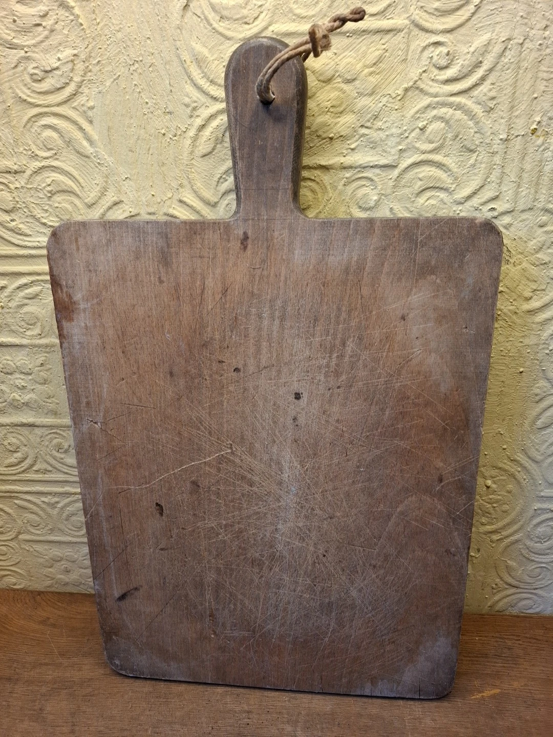 Vintage French Wooden Bread Board Chopping Board