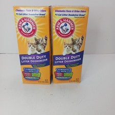 2 Pack Arm  Hammer Cat Litter Deodorizer Odor Eliminator 30 oz NIB