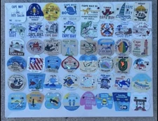 Cape May NJ entire set of Seasonal Beach Tags - 1977-2025