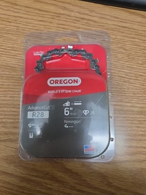 Oregon R28 AdvanceCut Chainsaw Chain 6'' Bar SEALED 3/8'' Low Profile .043'' Gauge