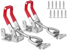 Heavy Duty Toggle Latch Clamp 4002, Adjustable Toggle Clamp Latch with Lock Hole