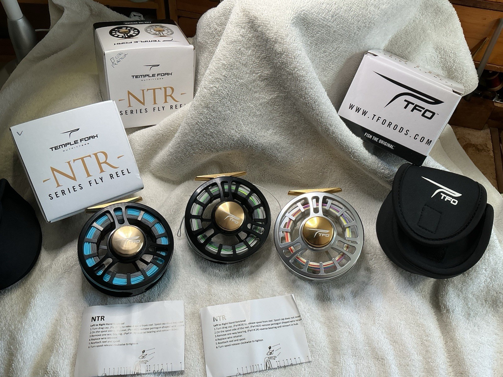 Temple Fork Outfitters TFO NTR III  Fly Reel,  FREE BACKING 