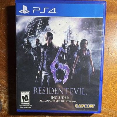 Resident Evil 6 PS4 M Capcom HorrorNTSC-U/C 2016 Blue Label