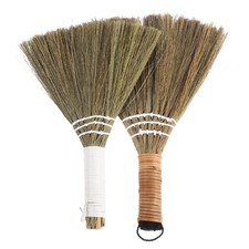 2 Pcs Broomstick Hand for Cleaning Dust Sweeping Soft Brush Floor