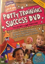 Pull-ups Big Kid Central Potty Training Success DVD 2010 SEALED