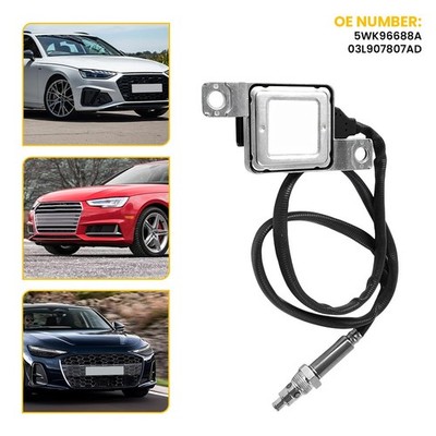 NOX Sensor 5 Pins Fits VW Passat 2.0L 2012-2015 Audi A4 S4 A5 S5 A6 S6 A7 A8 S8