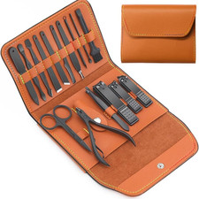 16 in 1 Nail Clippers Set, Manicure Pedicure Kit, All-In-One Nail Care Kit Groom