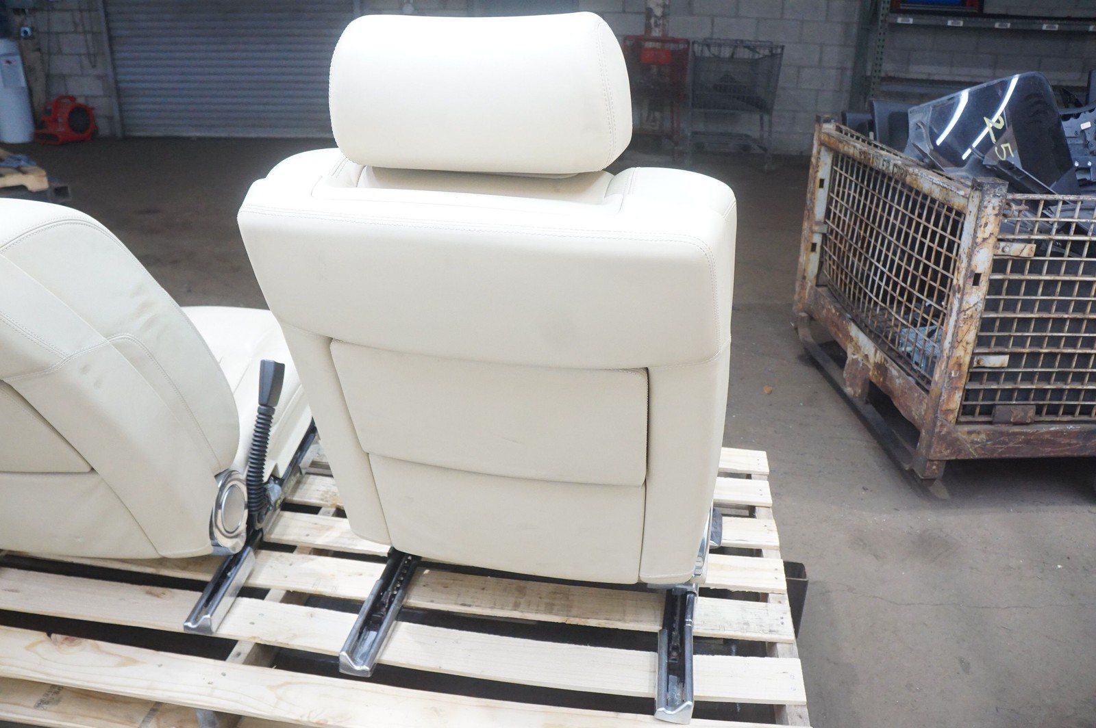 Set Front Rear Left Right Leather Seat Tan OEM Rolls Royce Phantom Vii 2006
