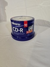 Memorex CD-R 50 Pack Spindle 52X 700MB 80 Min Recordable Compact Disc Sealed