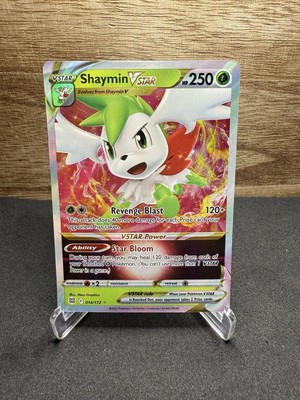 Shaymin VSTAR 014/172 SWSH Brilliant Stars Ultra Rare Holo Pokémon TCG 2022 NM