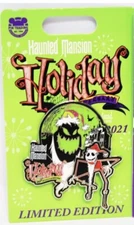 Disney Parks Disneyland Haunted Mansion Holiday 20th Anniversary Pin Pin 2021