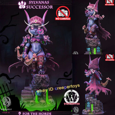 Leviathan Coreplay WOW Sylvanas Cosplay 1/6 Resin Model Painted Statue 12''H