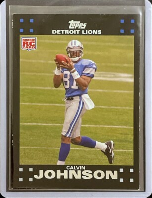 Calvin Johnson - 2008 Topps Football - Rookie #320