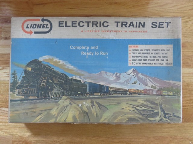 lionel rock island express train set