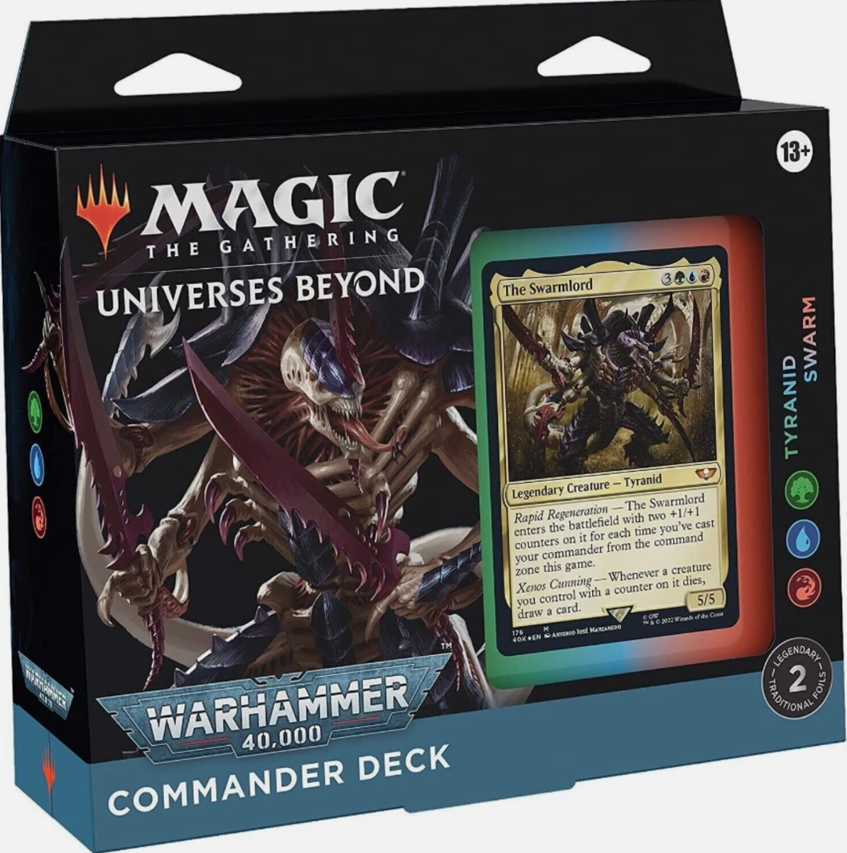 MTG Warhammer 40,000 ティラニッドデッキ Tyranid Swarm MTG Universes Beyond Warhammer 40K Commander Deck