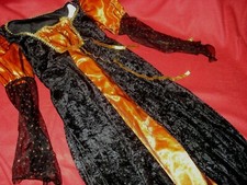 Girl's Renaissance Medieval Witch - Fantasy Play Costume - Size Rubie's Medium