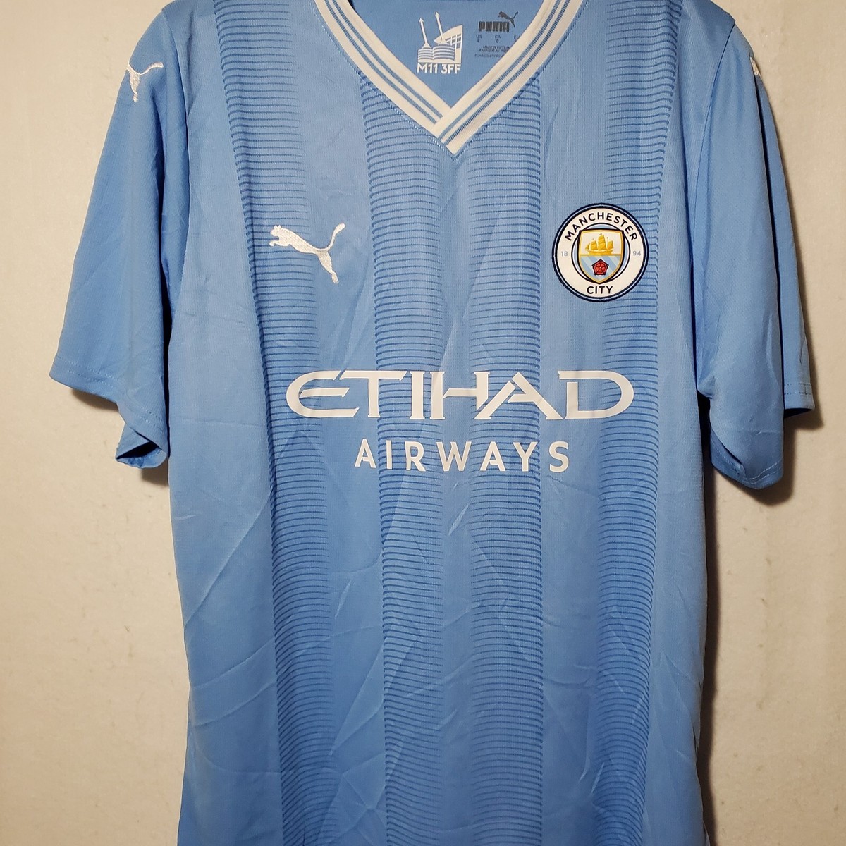 ウェア Puma Manchester City J. ALVAREZ #19 home 2022-23 Manchester City Match Issue Home Shirt J.Álvarez #19