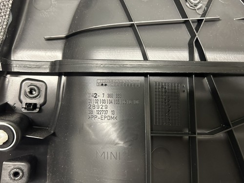 MINI CLUBMAN F54 N/S REAR DOOR CARD 2014 - ON BRAND NEW GENUINE 5142 7360863 - Picture 11 of 12