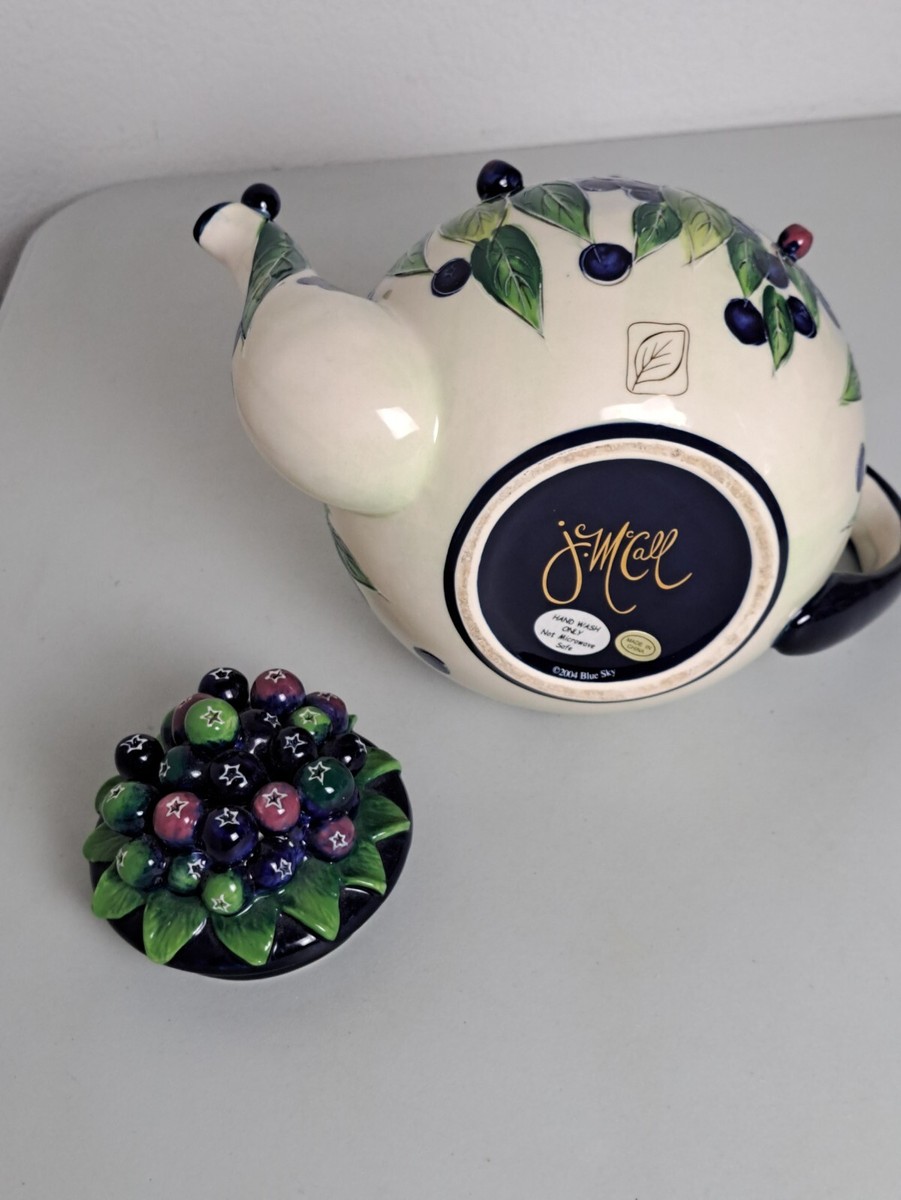 J. McCall Blue Sky Clayworks Art Pottery Large 8 J. McCall Blue Sky Clayworks Art Pottery Large 8