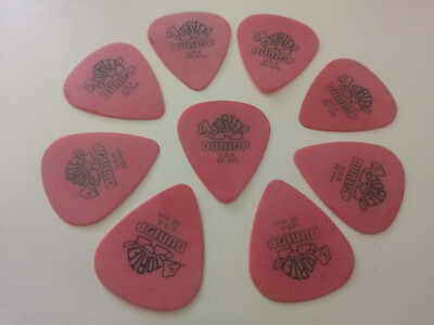 Jim Dunlop Tortex Standard Guitar Picks 0.50 mm rot 9 Stück
