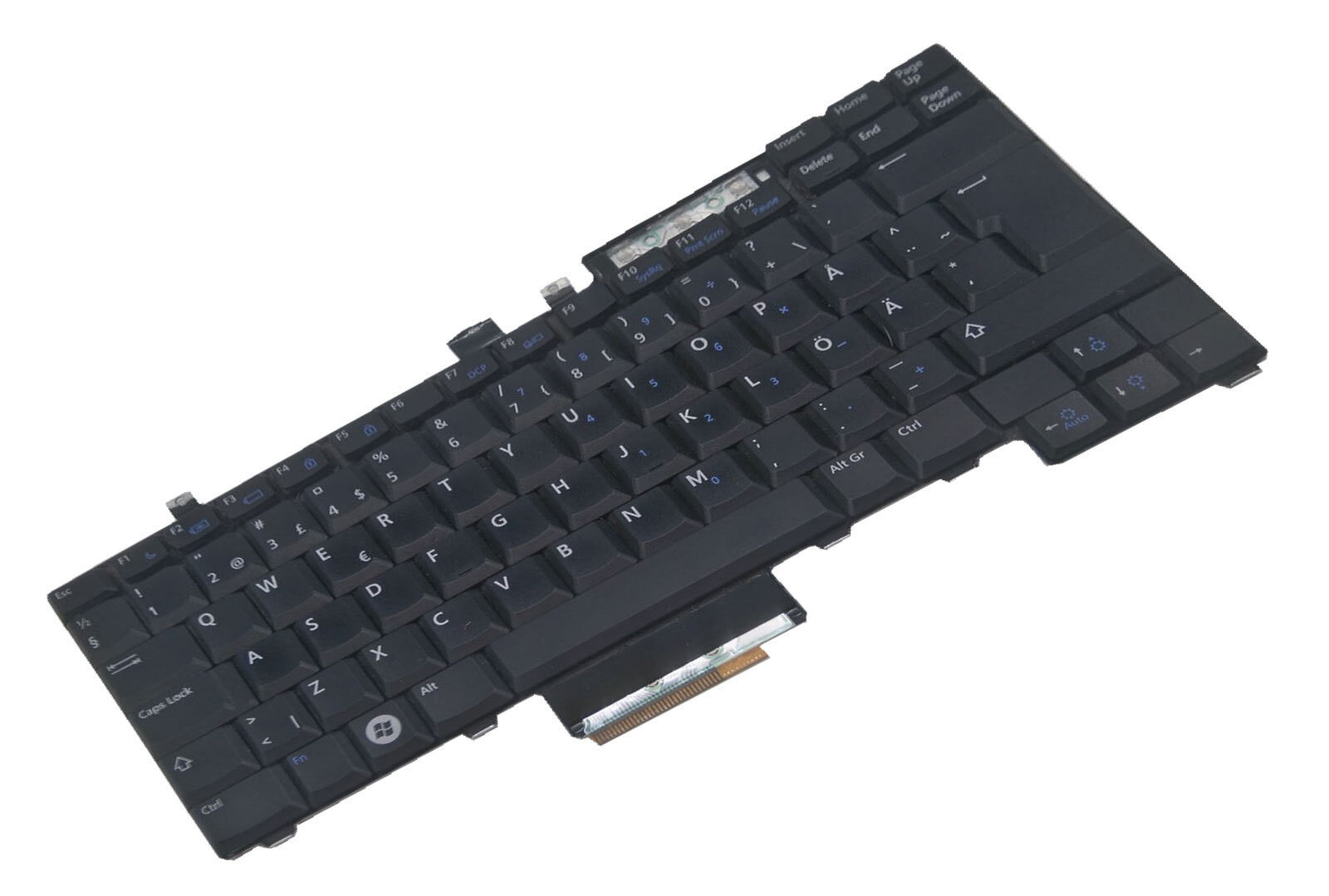 Dell Latitude E5510 E5300 E5310 Keyboard Swedish Layout Tested Little Worned For Sale Online Ebay