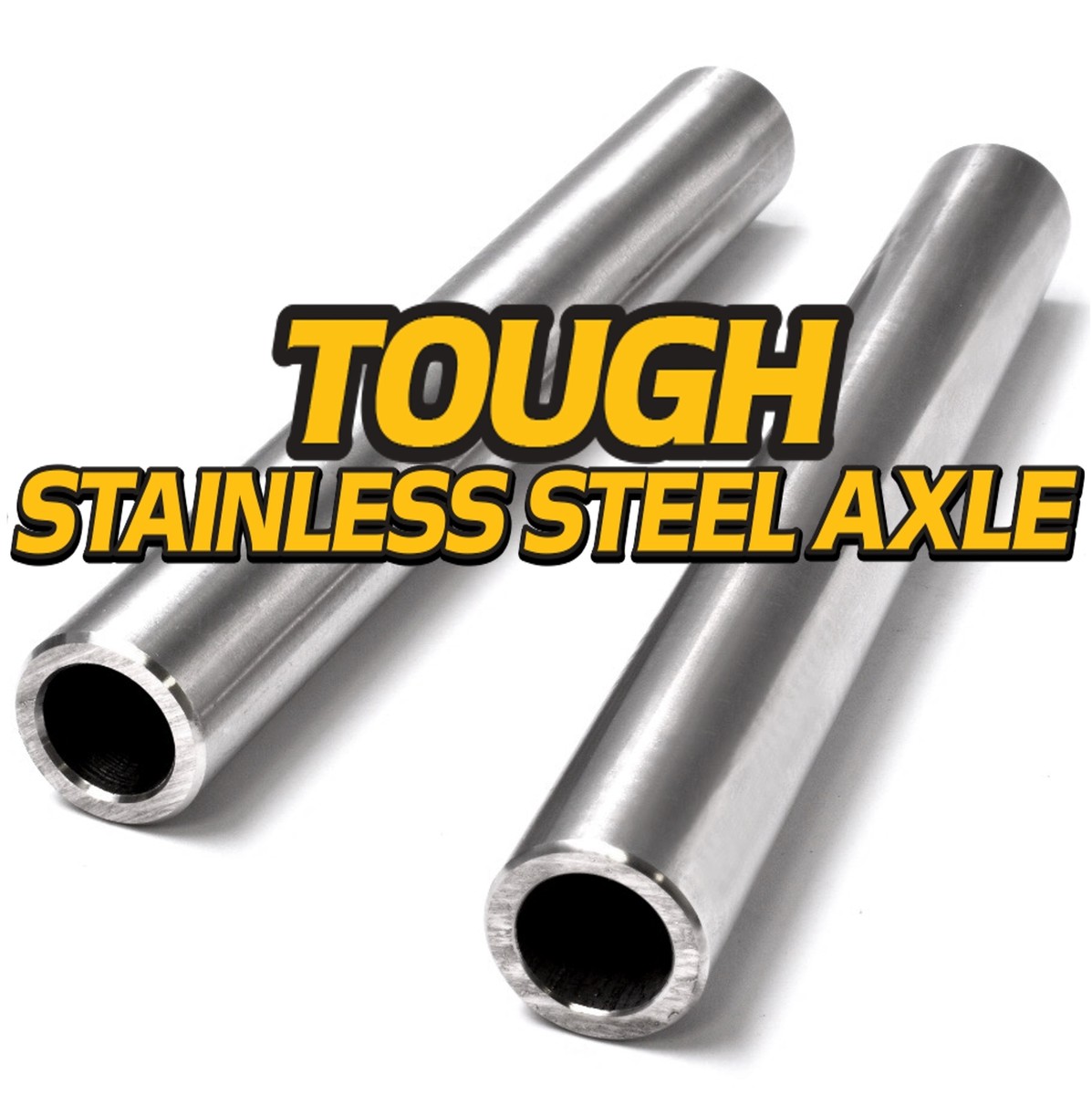 2 Kits) Stainless Steel Axle & Bushings for TITAN ZX 4800