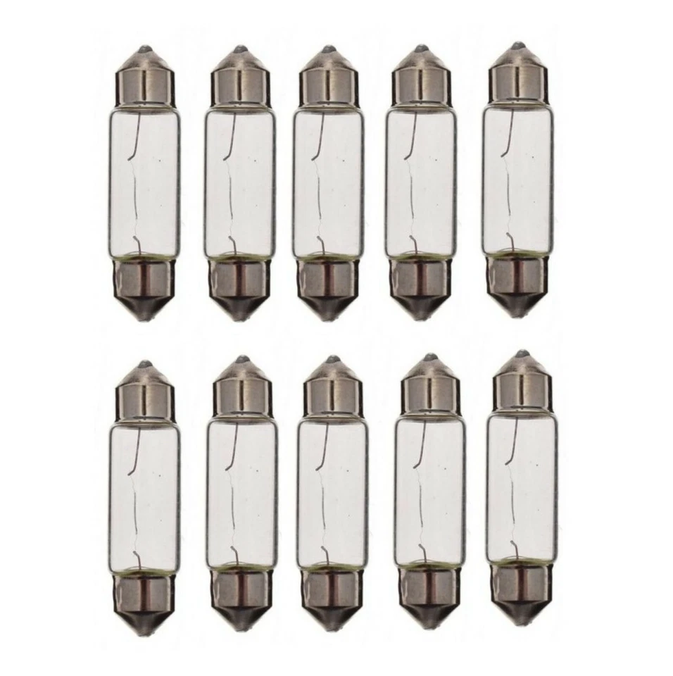 10 x Birne 6V 5W Sofitte 11x38 mm. Rücklicht Kreidler Simson MZ IFA JAWA DKW BMW - Bild 1 von 1