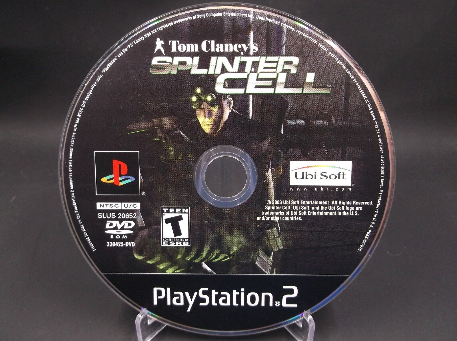 Tom Clancy's Splinter Cell • PS2 – Mikes Game Shop