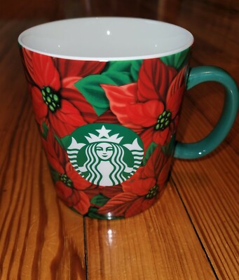 Starbucks MUG 2020 Poinsettia Christmas Star Holiday LARGE 26oz Coffee Tea  Cocoa | eBay