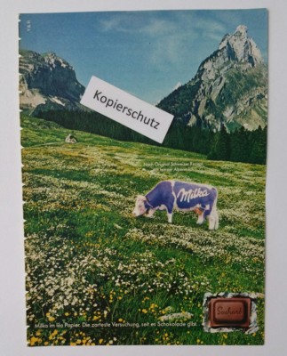 Advertisement A5: Milka in Purple Paper - Suchard 10/1976 (2004174)
