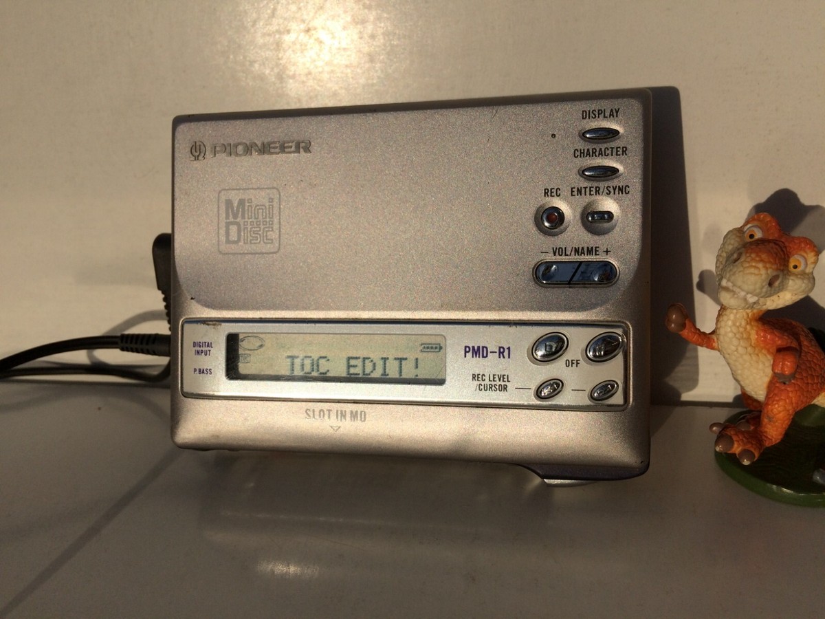 Pioneer PMD-R1 MiniDisc Player/Recorder Walkman MD Tragbar