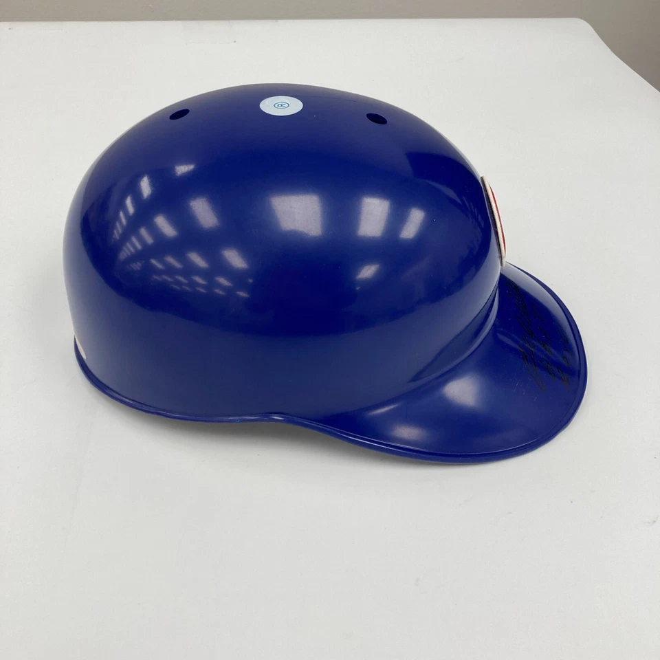 Billy Williams HOF 1987 ROY 1961 Signed Chicago Cubs Game Model Helmet Tristar - Imagem 4 de 4