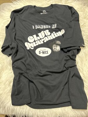 DJ D-NICE I Danced At Club Quarantine Black XXXL T-Shirt