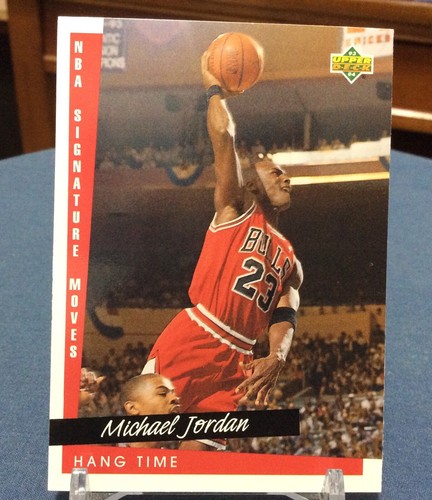 1993 94 Upper Deck MICHAEL JORDAN Hang Time 237 Chicago Bulls HOF 