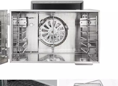 6 Trays Food Dehydrator Stainless Steel Fruit Jerky Beef Meat Dryer Machine - Picture 6 of 11